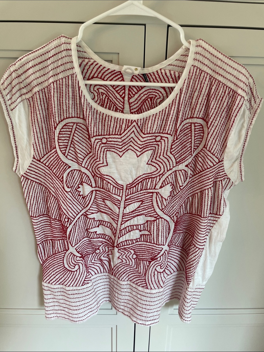 Anthropology, Akemi + Kim gorgeous  Sienna embroidered top